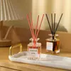 Difusor de Aroma Sem Chama Personalizado 50ml para Quarto de Hotel Doméstico, Aroma Duradouro Difusor de Aroma com Varetas de Rattan Coloridas