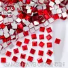 Joias Diamantadas Quadradas de Fundo Plano para Nail Art Mini Pequenas Diamantes de Manicure Acessórios para Unhas Acessórios Diamantados para Roupas Atacado