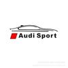 Adecuado para calcomanías de coche Audi sline change A1 A4 A4L Q5T calcomanías para la tapa del tanque de combustible calcomanías de coche personalizadas divertidas