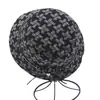 Sombrero para mujer de mediana edad y anciana sombrero de cubo coreano otoño e invierno sombrero de pescador primavera y otoño sombrero de copa de tela informal sombrero de suegra sombrero de suegra