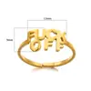 Tendencia Nueva Transfronteriza Anillo Ancho de Acero Inoxidable con Textura Geométrica para Hombres y Mujeres Irregular Acero de Titanio Anillo de Lujo de Gama Alta