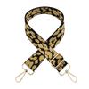 Nueva Correa Ancha de Hombro Jacquard Colorida de 3.8cm con Estampado de Leopardo Correa para Accesorios de Bolso Bandolera Distintiva Correa Larga Transfronteriza