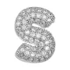 Joyas de Moda de Venta Caliente Transfronteriza Colgante de Collar con 26 Letras Inglesas Estilo Ins Nicho Elegante Versátil Colgante DIY