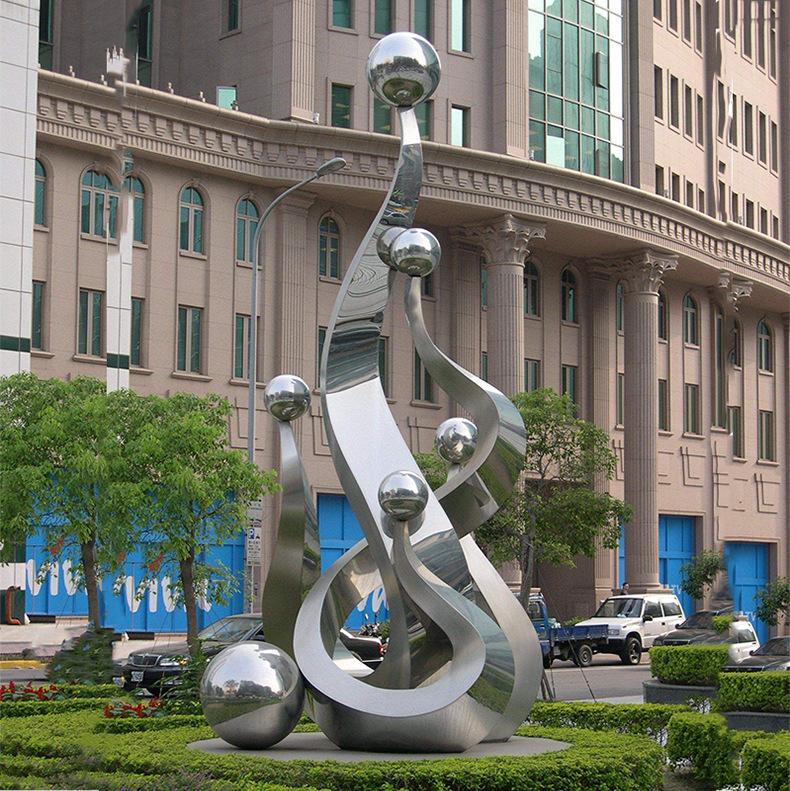 不锈钢雕塑厂家室外抽象金属球形标志定制厂家04.jpg