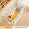 Valla para Mascotas Perro Uso en Interiores Hogar Combinación Libre Corgi Perros Pequeños y Medianos Teddy Puerta de Aislamiento Jaula para Perros Entrenamiento para Ir al Baño