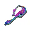 Espejo cruzado superventas 24 en una herramienta clave llavero multifunción de acero inoxidable gadget creativo colgante de llave