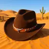 Chapéu Alto Preto Retrô, Chapéu de Cowboy Ocidental Unissex com Acessórios de Cabeça de Vaca, Chapéu de Jazz Estilo Étnico