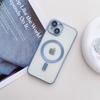 Adequado para iPhone 16 Capa Magnética Galvanizada para Celular Fosca Apple 15ProMax Transparente 14 Capa Protetora com Toque Avançado