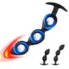 Usar tapón anal de silicona, rodamiento de bolas, tapón anal, expansión anal, ano anal, usar equipo para adultos hombres y mujeres al salir