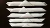 25*25cm catering cuadrado pequeño tejido de punto por urdimbre microfibra encaje ultrasónico