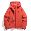 Chaqueta con Capucha Funcional 2026 para Hombres y Mujeres, Chaqueta de Montañismo para Exteriores de una Sola Capa Repelente al Agua, Chaqueta Casual Transpirable de Talla Grande