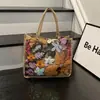 Bolso de Mano Bordado con Lentejuelas 2026 Nuevo Modelo Bolso Tote de Alta Gama para Mujer Bolso Grande de Moda Bordado