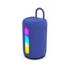 Altavoz Bluetooth Inalámbrico en Forma de Barril Sh-319 Transfronterizo Portátil Colorido RGB Mini Insertable en Tarjeta Resistente al Agua Subwoofer