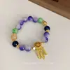 Pulseira de Pulso para Periférico de Jogo Funina Skirmisher Wanderer Pulseira com Impressão de Leque Bidimensional Pulseira de Contas Tendência Personalizada