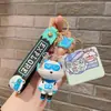 Chaveiro Criativo e Estiloso de Urso Astronauta, Boneca de Resina na Moda, Pingente para Mochila de Estudante, Chaveiro de Carro