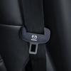 Adecuado para el enchufe del cinturón de seguridad de Mazda, hebilla del cinturón de seguridad, cubierta protectora antiarañazos, antidesgaste, anticortes, fila delantera y trasera, universal.
