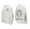 25 Nueva Sudadera con Capucha y Cremallera de Colores Cruzados Otoño e Invierno Chaqueta Sudadera Mismo Estilo para Hombres y Mujeres Chaqueta Casual