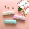 Nuevo modelo de comercio exterior Starman twinkle estuche para lápices de papelería bolsa de papelería de una sola capa con cremallera de PU caja de lápices estuche para lápices artículo de regalo
