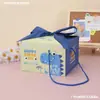 Caja de Regalo Llena de Luna Cumpleaños Niños Bebé Cien Días Caja Vacía Caja Portátil para Dulces Caja de Regalo para Llevar en la Mano Empaque