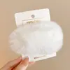 Pasador del Mismo Estilo de Zhao Lusi con Lindo Accesorio para el Cabello de Lazo Lateral, Flequillo y Pinza Lateral Pasador de Peluche Accesorio para el Cabello