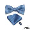 Corbata formal de negocios para hombre pañuelo de bolsillo traje banquete traje de boda accesorios lazo cuello flor fábrica mayoreo
