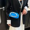Bolsa de Mão Metalizada de Ombro Único Transversal Corrente Tendência Europeia e Americana Festa Verão 2026 Nicho de Luxo