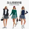 Blusas de Solapa de Manga Larga para Mujer, Camisas Polo, Camisetas de Golf, Tops Deportivos de Efecto Adelgazante, Ropa de Yoga de Alta Gama