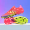 Chuteiras de futebol infantis para meninos, adolescentes e meninas, com travas TF, travas longas AG, sapatos esportivos para treino de competição, de todo o mundo