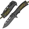 Producto de exportación más vendido: Cuchillo plegable multifuncional de alta dureza para camping al aire libre EDC, portátil
