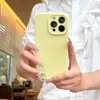 Funda para Teléfono Móvil Iphone15Promax de Lente Convexa de Color Puro y Carcasa Mate Adecuada para 16 Apple Nuevo Modelo 14/13