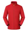 Chaqueta exterior tres en uno con impresión de logotipo personalizado, engrosada y forrada de polar, ropa de trabajo corporativa para hombres, chaqueta cortavientos al por mayor