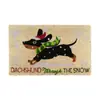 Felpudo navideño transfronterizo estilo americano, felpudo absorbente para baño y cocina, felpudo para entrada exterior, felpudo resistente a la suciedad