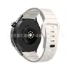 Adecuado para Huawei Watch 4 Pro, correa deportiva de silicona con armadura de cabeza plana y hebilla inversa