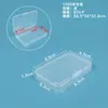 Caixa de Embalagem de Plástico Transparente Caixa de Exibição de Amostra de Ferramentas de Hardware Caixa de Embalagem de Peças Organizador de Acessórios Caixa de Armazenamento de Cartões