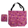 Bolsa plegable de regalo publicitario fábrica bolso creativo bolsa de compras de almacenamiento simple más regalo logo personalizado