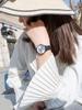 2023kezzi relojes de pareja de negocios nuevos un par de relojes de cuarzo con correa de malla impermeables para hombre y mujer venta al por mayor