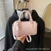 Bolso de Mano de Diseño Exclusivo con Lunares Modelo Nuevo 2026 Bolso Cruzado Gran Capacidad Bolso Boston para Viajes Diarios Bolso de Hombro Versátil