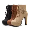 Botas de invierno nuevas para mujer en varios tamaños, de tacón alto, de tacón grueso, con hebilla de cinturón, botas de media pantorrilla
