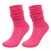 Meias Terry Grossas e Quentes de Comércio Exterior Europeu e Americano, Coloridas em Cores Doces, Meias Slouch Terry Bolha para Homens e Mulheres