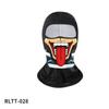 Protección Facial para Otoño e Invierno Máscara de Motocicleta a Prueba de Viento Antideslizante Cara Divertida Gorro Cálido Forrado de Felpa Casco de Ciclismo