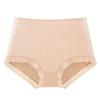 Xiaotianer nueva ropa interior de encaje de cintura alta talla grande simple sexy sin costuras para contracción abdominal calzones de mujer ventas directas de fábrica
