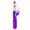 Vibrador de bola giratoria de cuentas de colores, telescópico, vibratorio, calefactor, para lamer la lengua, expansible, con rodillo oscilante, masturbador femenino, stick AV, venta al por mayor