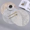 Jogo Americano de Cozinha Criativo com Flor de Lótus e Peônia, Tapete Resistente ao Calor, Resistente a Altas Temperaturas, Antiderrapante, Porta-Copo Anti-Escaldante, Tapete para Panela, Peça Decorativa