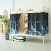 Cortina de Cama para Dormitório Estudantil Blackout Cama Superior Bolsa Portátil Cortina de Cama Meninos e Meninas Dormitório Cortina de Cama Inferior Pano de Cortina