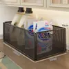 Estante de Almacenamiento para Baño, Estante Organizador de Detergente para Ropa para el Espacio Junto a la Lavadora, Estante Organizador Móvil de Detergente en Polvo para el Baño