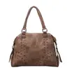 Bolsa tote de grande capacidade para mulheres, nova bolsa de ombro versátil moda vintage, bolsa tote de alta qualidade para o dia a dia