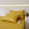 Un Par de Fundas de Almohada de Algodón Puro Adulto Color Puro Algodón Funda de Almohada Individual 48x 74cm Funda de Almohada para el Hogar Funda de Almohada Interior Hombres