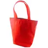 Bolsa de aislamiento portátil de tela no tejida gruesa roja con logotipo impreso para mariscos, pastel, conservación de alimentos, bolsa fría fabricantes de Guangzhou