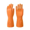 Guantes Impermeables para Tareas Domésticas de 32 cm Cocina Limpieza Lavado de Platos Lavandería Guantes Multicolores Duraderos Esencial Familiar Guantes de Nitrilo
