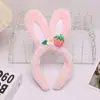 Diadema de Felpa de Dibujos Animados Estilo Lina Belle de Star Dew para Niñas Orejas de Conejo Lindas Diadema Peluda Venta al por Mayor